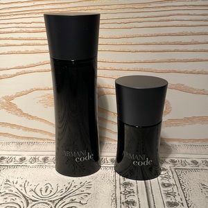 Armani Code fragrance cologne spray set